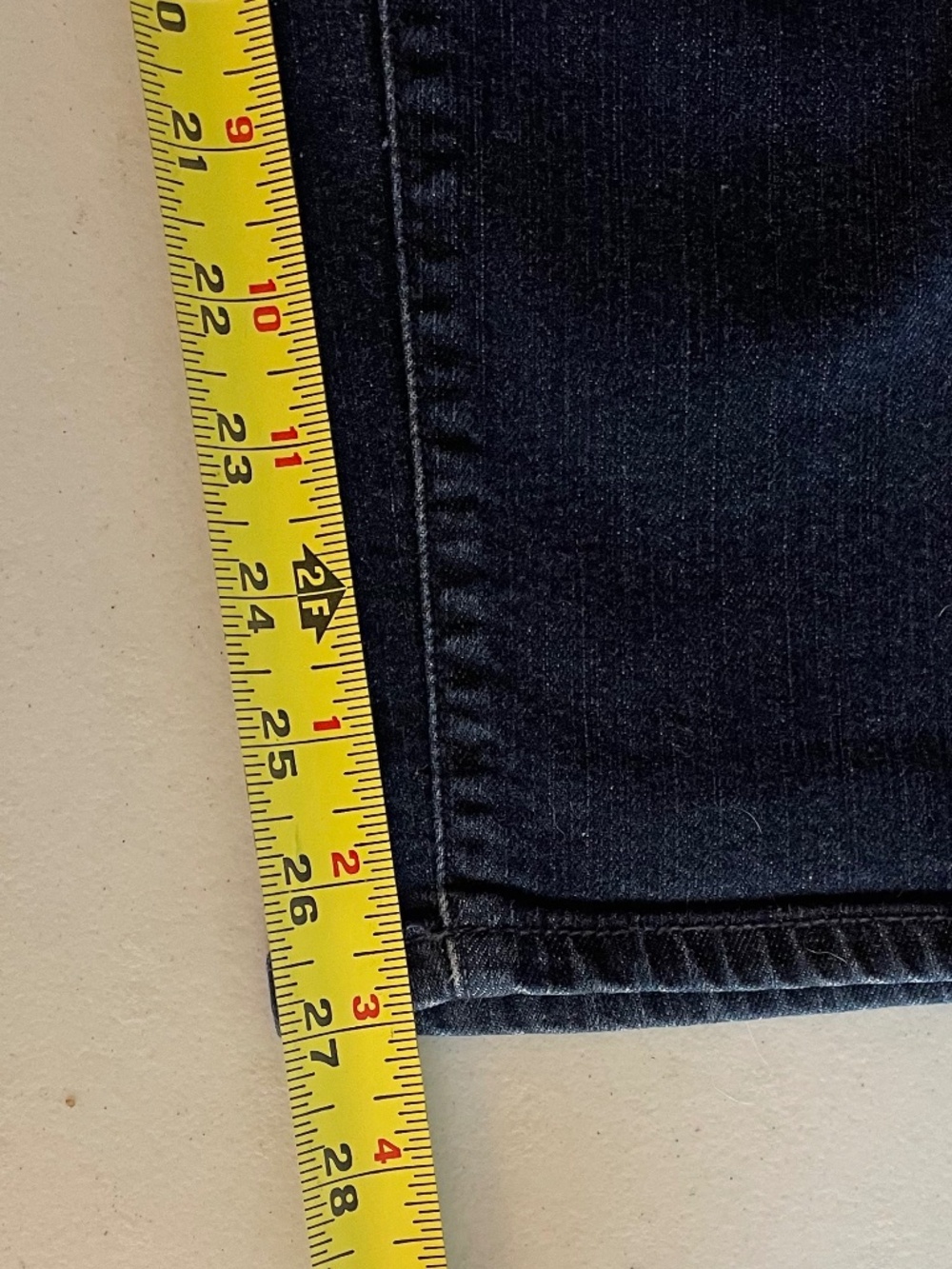Talbots CURVY Slim Ankle Jeans Medium/Dark Wash Blue Denim Size 14 (Curvy) - Picture 8 of 10